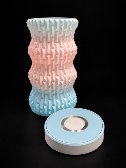 Cotton-Candy Lamp