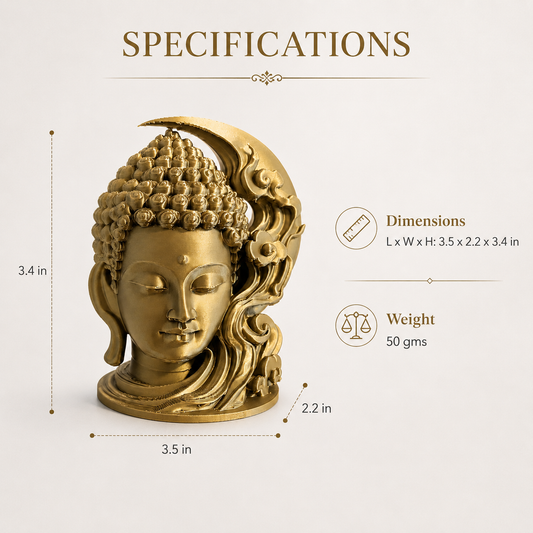 Modern Buddha Bust