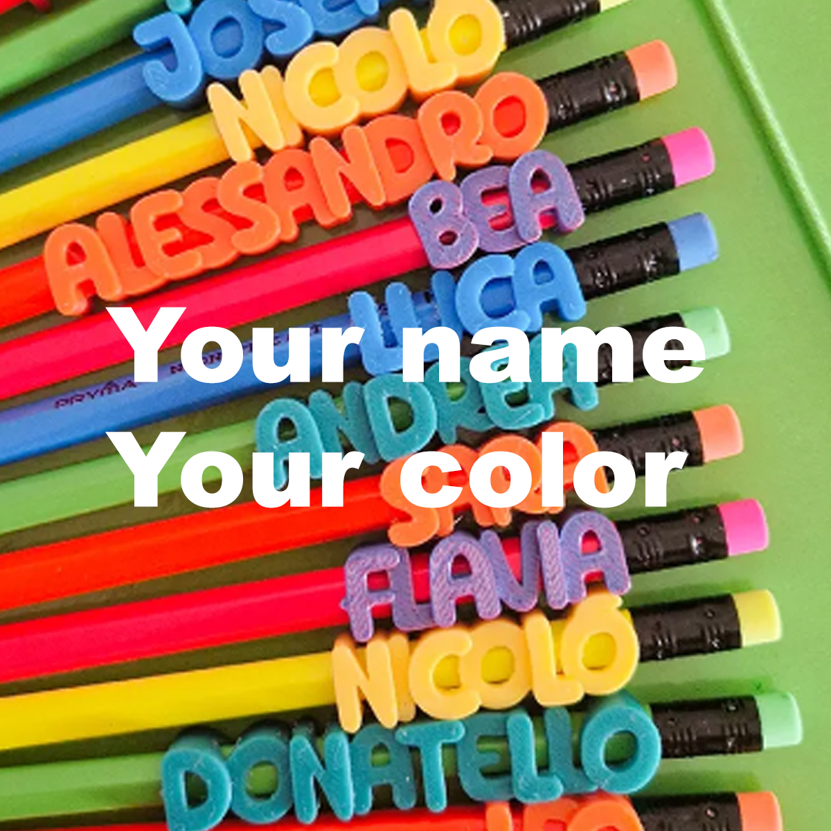 Pencil Name Tag