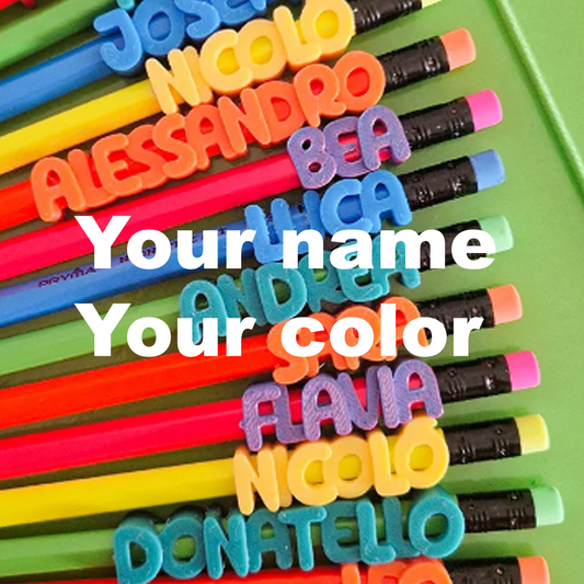 Pencil Name Tag
